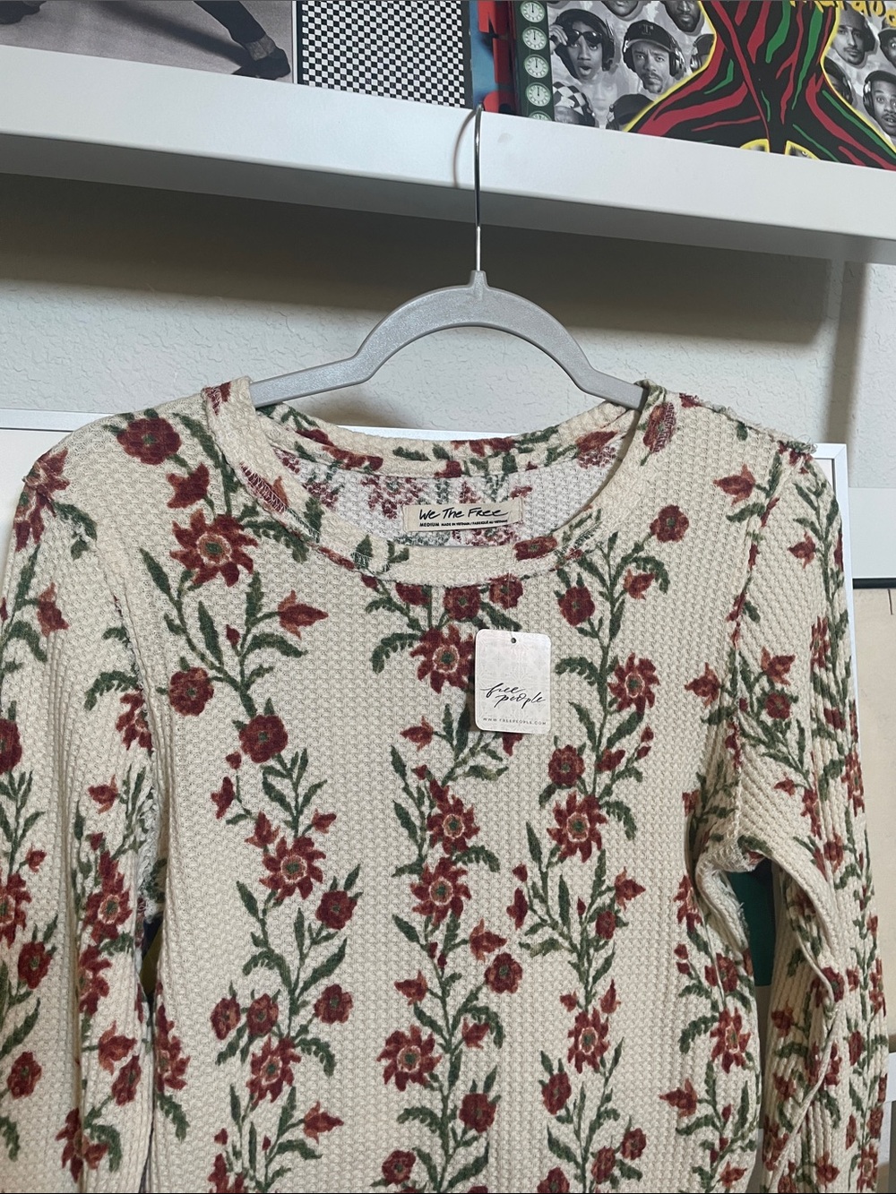 NWT Free People Pretty Little Thermal - Picture 4 of 5